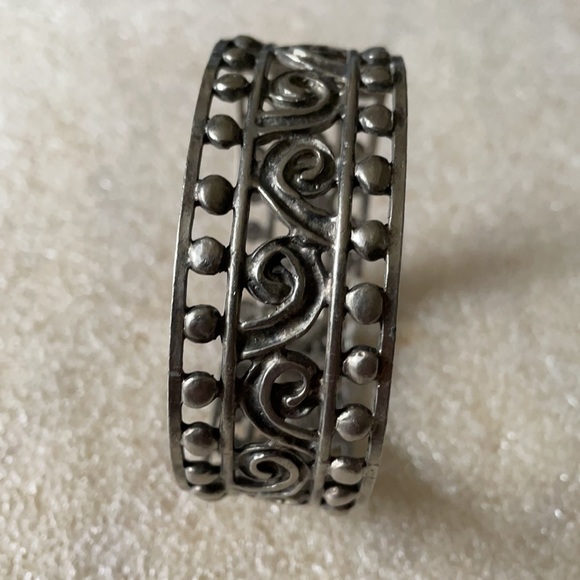 Antique engraved bangle parson - Picture 2 of 5